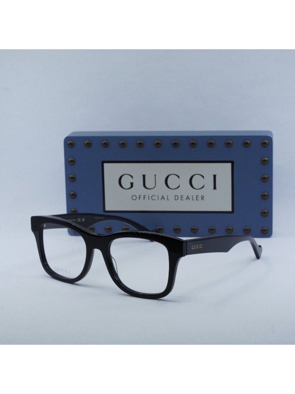 Gucci GG1332O 004 Square Eyeglasses 54mm - Black